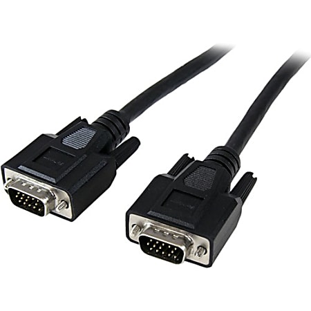 StarTech.com 50 ft 15m Plenum-Rated Coax High Resolution Monitor / Projector VGA Cable - HD15 to HD15 M/M