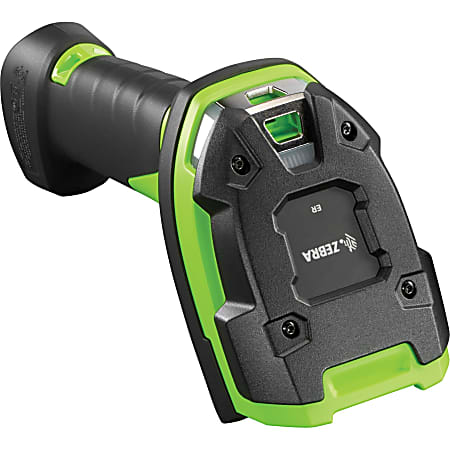 Zebra DS3678-ER Handheld Barcode Scanner - Wireless Connectivity - 1D, 2D - Imager - Bluetooth - Industrial Green