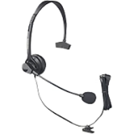 Panasonic® Comfort-Fit Headband Style Headset, Black