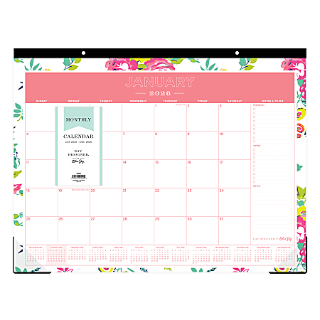 At-A-Glance Dreams Monthly Desk Pad Calendar, Standard - View #7