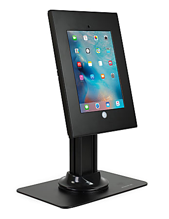 Mount-It! Anti-Theft iPad® Kiosk, Black, MI-3771B