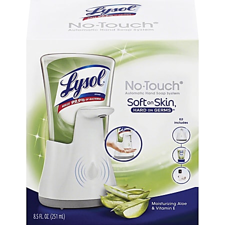Lysol No Touch Hand Soap System White ODP Business Solutions