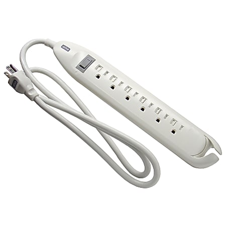 Ativa® 6-Outlet Power Strip, 4' Cord