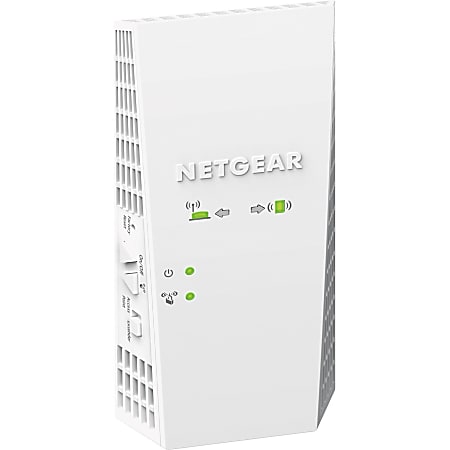 NETGEAR AC1900 Daul-band WiFi Mesh Range Extender, EX6400 - 5 GHz, 2.40 GHz - 1xRJ45  - Ethernet, Fast Ethernet, Gigabit Ethernet - Wall Mountable