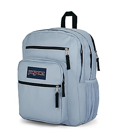 JanSport Big Student Backpack With 15 Laptop Pocket Blue Dusk Office Depot