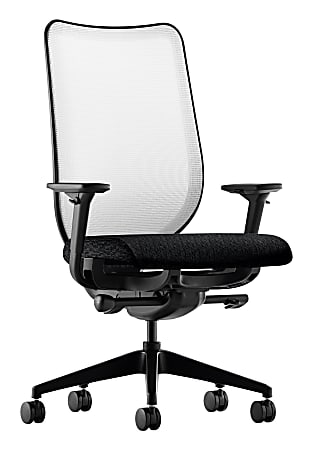 HON® Nucleus M4 High-Back Chair, Fog/Black