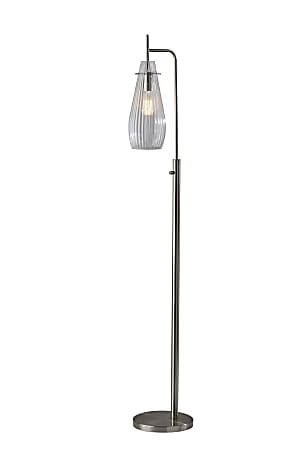 Adesso presley 3 2025 arm floor lamp