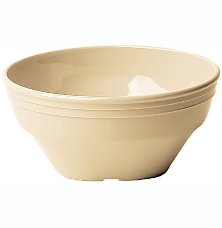 Cambro Camwear® Dinnerware Bowls, Square Base, Beige, Pack Of 48 Bowls