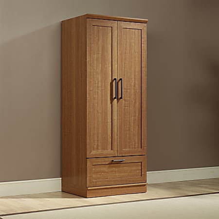 Sauder Homeplus Wardrobe/Stroage Cabinet Sienna Oak Finish Sauder Homeplus Wardrobe/Stroage Cabinet Sienna Oak Finish