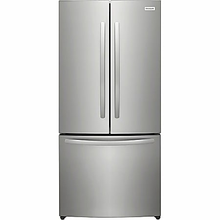 Frigidaire 17.6 Cu. Ft. Counter-Depth French Door Refrigerator - 17.60 ft³ - French Door Bottom Freezer - FRFG1723AV