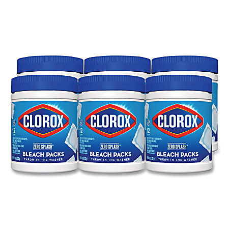 Clorox® Zero Splash Bleach Packs
