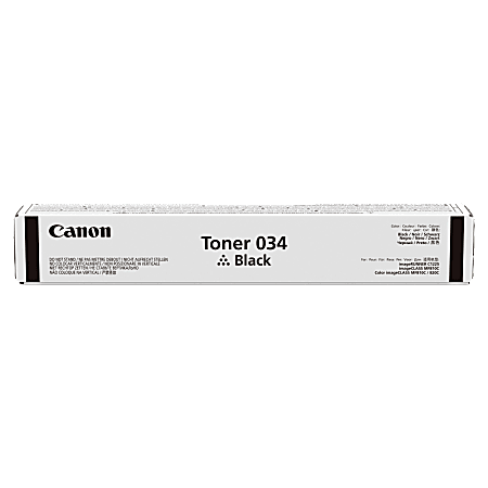Canon® 34 pQ Black High Yield Toner Cartridge, 9454B001