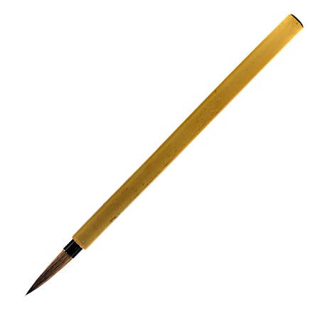 Winsor & Newton Series 150 Bamboo Paint Brush, Size 8, Round Bristle China, Brown