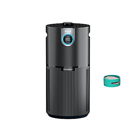 Shark Clean Sense Air Purifier MAX, 1,200 Sq. Ft., Black, Total Qty 1