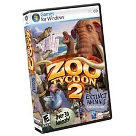Zoo Tycoon 2: Extinct Animals, Traditional Disc