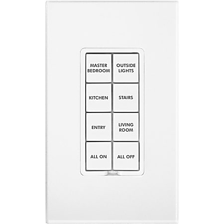Insteon 2401BT50 Popular 50-Button Set for KeypadLinc, White