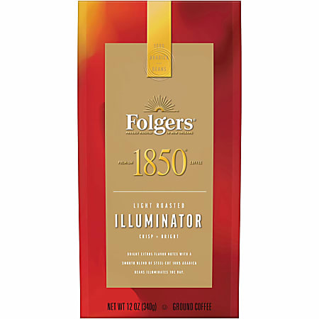 Folgers® Ground Illuminator (formerly Lantern Glow) Coffee - Light - 12 oz - Ground - Lantern Glow - 1 Each