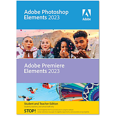 Adobe Photoshop Elements 2023 Premiere Elements 2023 STE Download