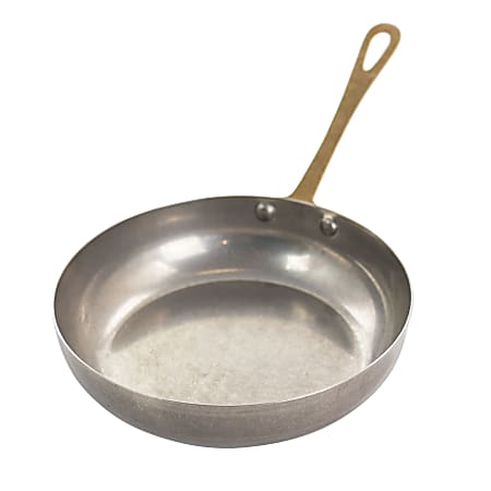 Gibson Home Normandie Mini Stainless Steel Frying Pan, 5-1/2”, Silver