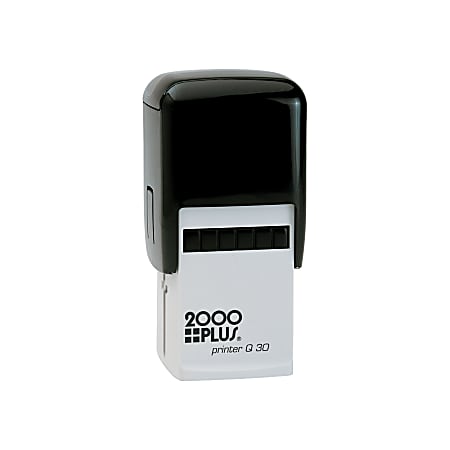 Custom 2000 PLUS® Self-Inking Stamp, Q30, 1-1/8" x 1-1/8" Impression