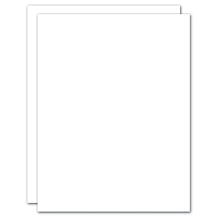 Blank Stationery Second Sheets For Custom Letterhead, 24 Lb, 8-1/2" x 11", 100% Recycled, White, Box Of 500