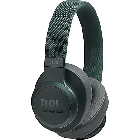 JBL LIVE 500BT Wireless Over Ear Headphones Green Office Depot