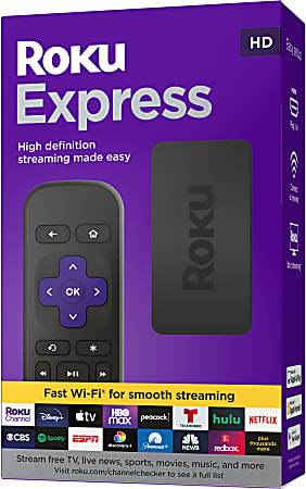 Roku Express 3960R HD Streaming Device