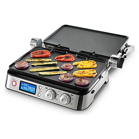 Starfrit The Rock Indoor Smokeless Electric BBQ Grill 1200 W Electric Indoor  - Office Depot