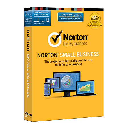 Norton™ Small Business, For 5 Devices, Point of Sale Activation