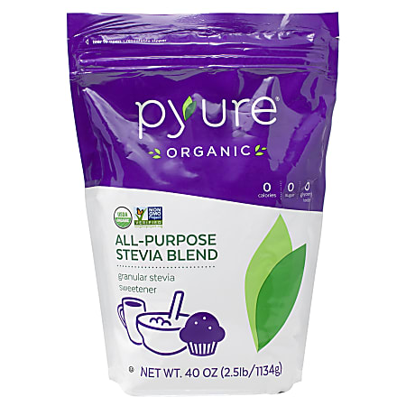 Pyure Organic Stevia All-Purpose Granular Sweetener Blend, 40 oz