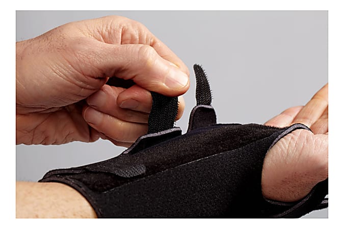 FUTURO Reversible Splint Wrist Brace 5.5 Black - Office Depot