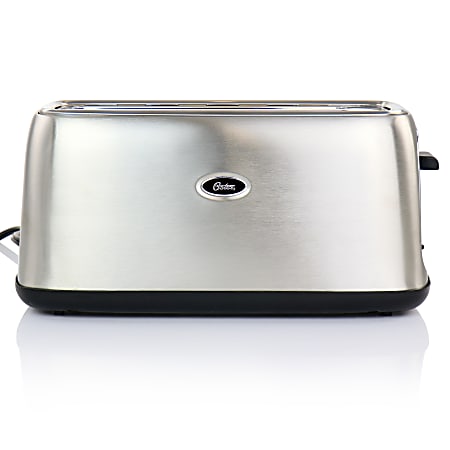 Oster 4-Slice Black Stainless Steel Toaster