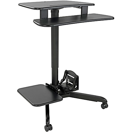 Eaton Tripp Lite Series Rolling Desk TV/Monitor Cart - Adjustable - Cart (fasteners, keyboard shelf, wrench, monitor shelf) -  - WWSSRDSTC