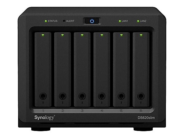 Synology DiskStation DS620slim SAN/NAS Storage System - Intel Celeron J3355 Dual-core (2 Core) 2 GHz - DS620SLIM