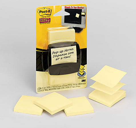 How to refill a sales post it note holder