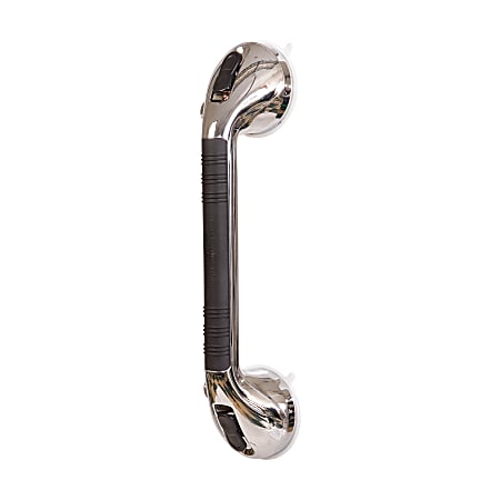 HealthSmart Suction Cup Grab Bar With Germ Protection 16 H x W x