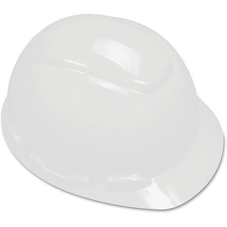 3M H700 Series Ratchet Suspension Hard Hat - Adjustable Ratchet, Comfortable, Non-vented, Lightweight, Adjustable Height - Head, Welding Sparks Protection - High-density Polyethylene (HDPE), Plastic - White - 1 / Each