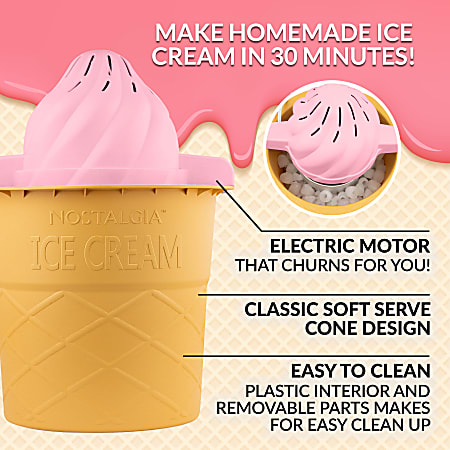 Nostalgia 4 qt ice cream maker outlet