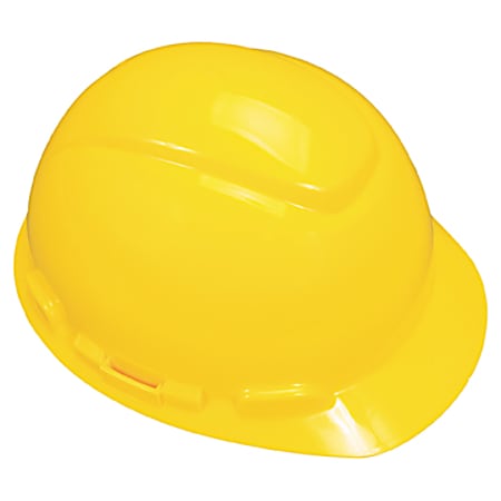 3M H-700 Series Hard Hat with 4-Point Ratchet Suspension, Yellow, One Size Fits Most