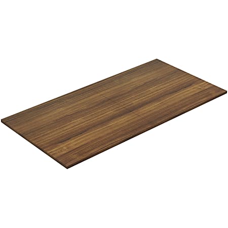 Lorell® Chateau Series Rectangular Conference Table Top, 8'W, Walnut