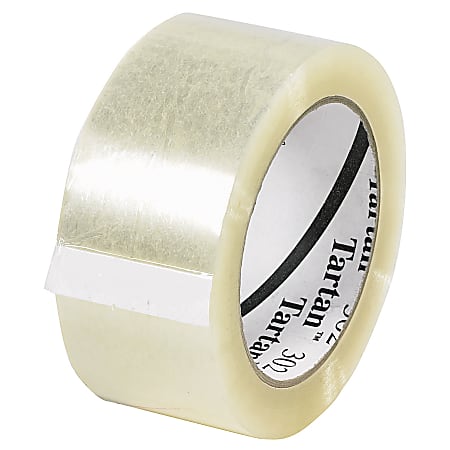 3M® 302 Carton-Sealing Tape, 2" x 110 Yd., Clear, Case Of 36 Rolls