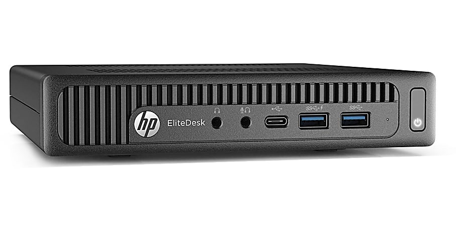 HP EliteDesk 800G2 Mini Refurbished Desktop PC, Intel® Core™ i5, 8GB Memory, 256GB Solid State Drive, Windows® 10 Pro