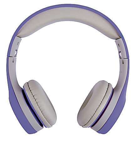 Ativa™ Junior On-Ear Wired Headphones, Purple/Gray, WD-LG01-PURPLE