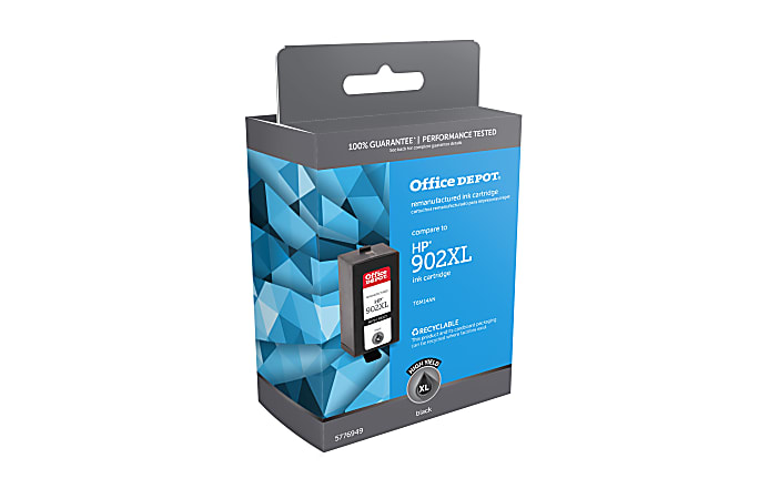 Office Depot® Remanufactured Black High-Yield Ink Cartridge Replacement For HP 902XL, OD902XLB