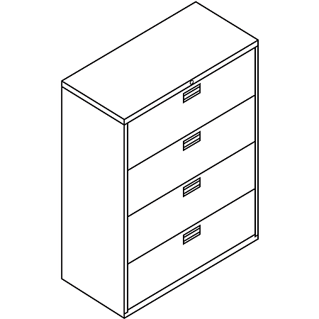 Drawer File Cabinet Light
