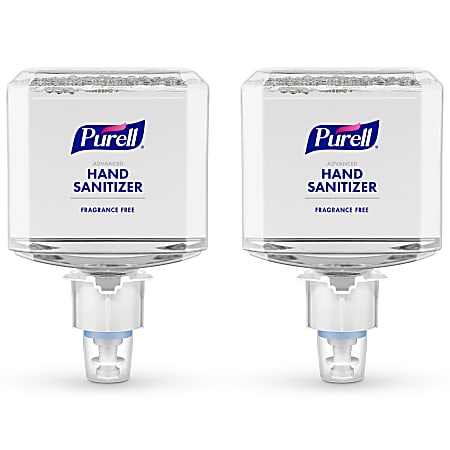 PURELL Advanced Hand Sanitizer Gentle & Free Foam ES4 Refill, Fragrance Free, 40.58oz, Pack of 2