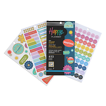 The Happy Planner Assorted Stickers