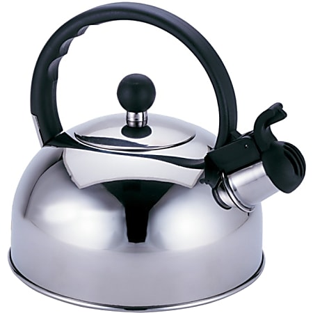Primula 2.5 Qt Liberty Whistling Tea Kettle - 2.5 quart Kettle, Lid - Steel, Phenolic Handle