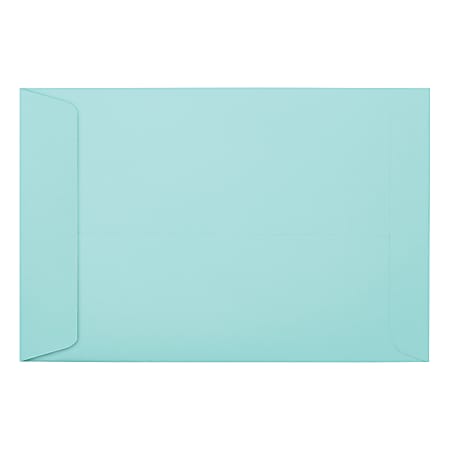 LUX #6 1/2 Open-End Envelopes, Peel & Press Closure, Seafoam, Pack Of 500