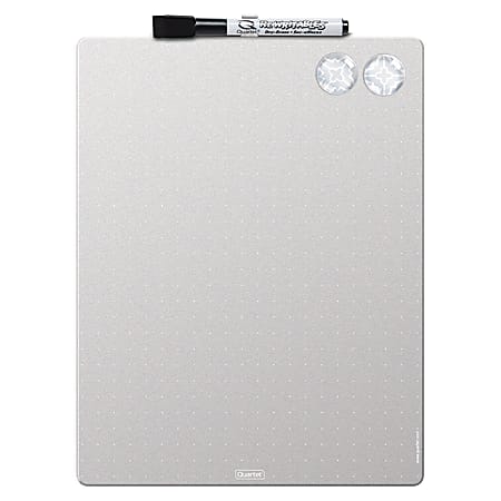 Quartet Magnetic Whiteboard 8-1/2" x 11" White Board for Wall Dry Erase Board 